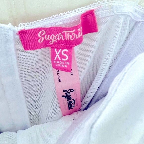 Sugar Thrillz Midsummer Dream Satin Bustier - Picture 4 of 9